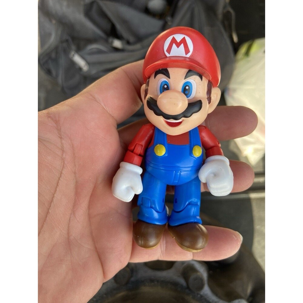 Super Mario Figure BP 2009 Figurine 4.5" Vinyl Toy Figurine Official NINTENDO